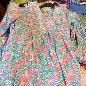 Lilly Pulitzer tunic xs euc